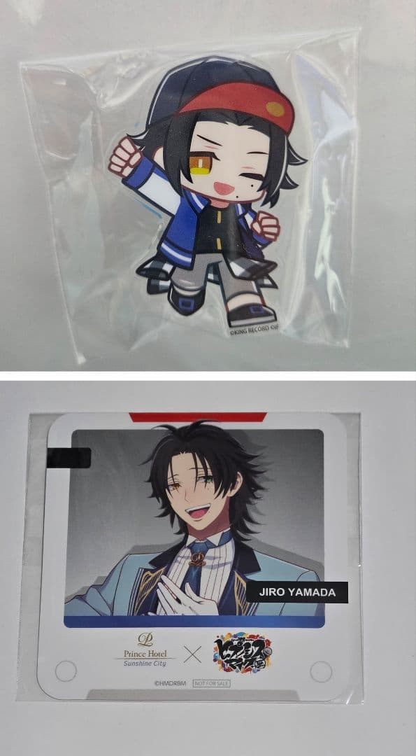 ヒプマイ 11th くじ ちびキャラリング プリンスホテル コースター 左馬