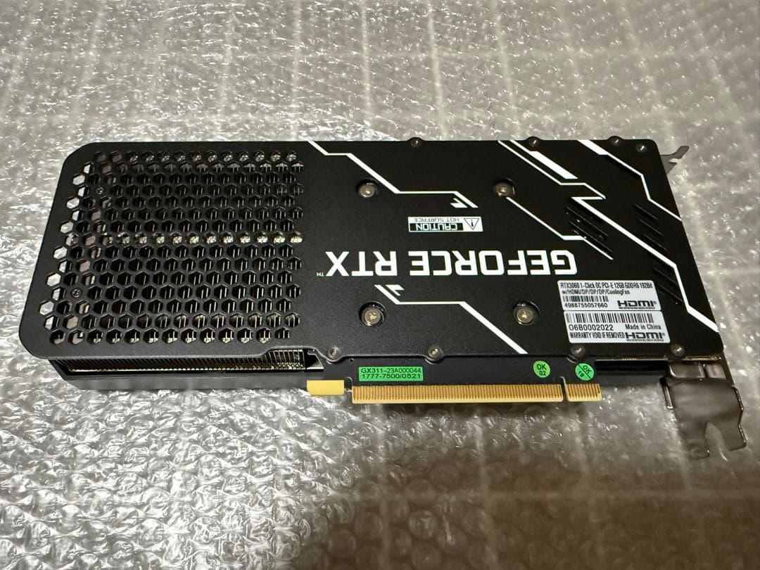 玄人志向 NVIDIA GeForce RTX3060 12GB