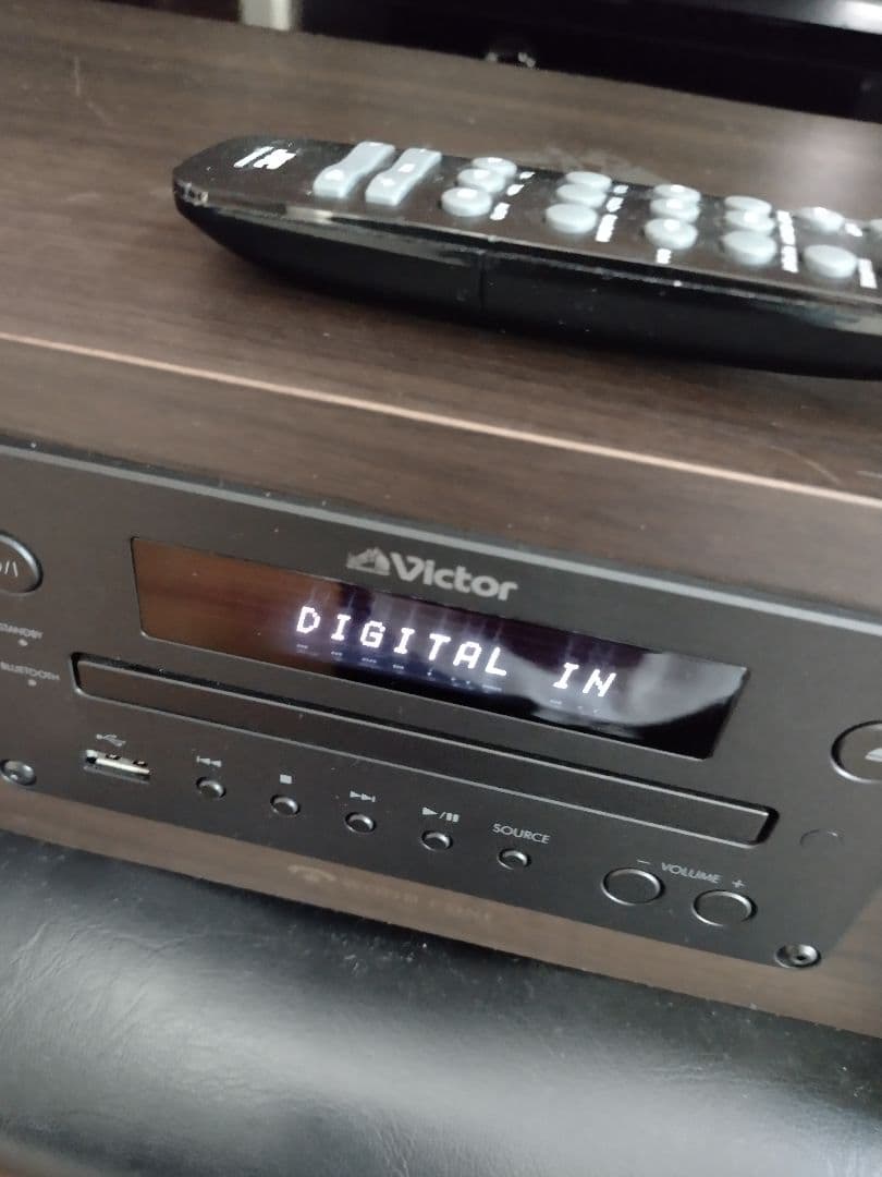 ビクター EX-D6 ウッドコーン CD FM BT USB 23年 動作良好