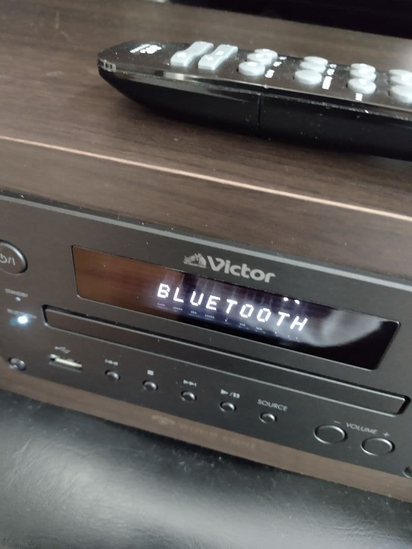 ビクター EX-D6 ウッドコーン CD FM BT USB 23年 動作良好