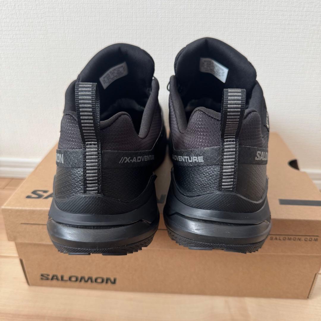 ☆美品☆Salomon X-ADVENTURE GTX 27.0cm ブラック