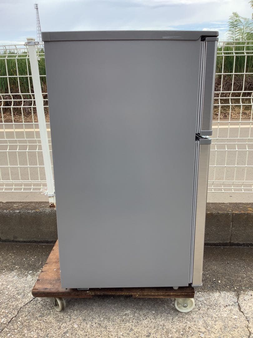 ヤマダ電機 2ドア冷蔵庫 90L YRZ-C09G1 2019年製 シルバー系