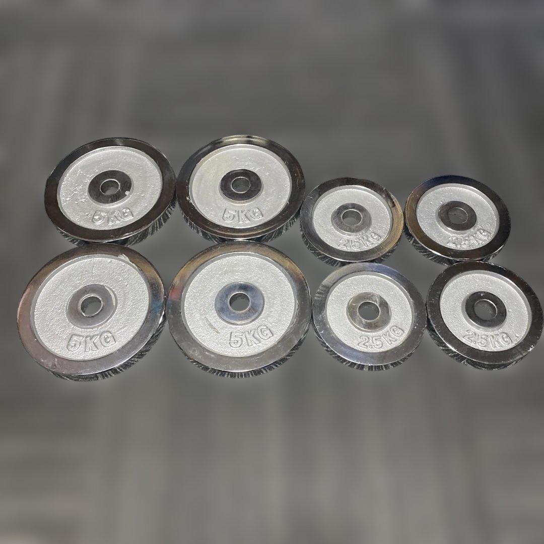 ダンベルバーベルプレートセット RITFIT バーベルプレート 5KG~25KG セット ダンベルプレート ラバー
