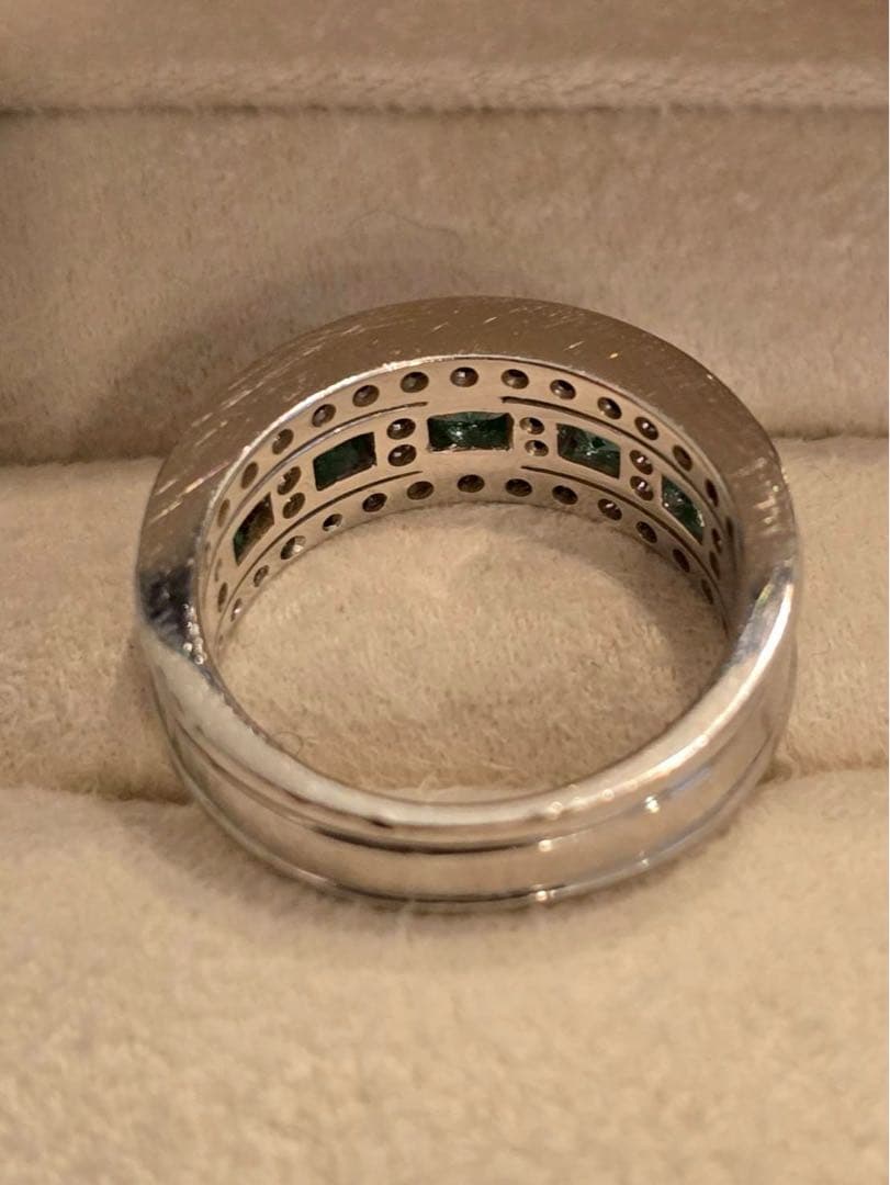 最終値下げ】DAMIANI 750ベルエポック エメラルド K18WG リング - メルカリ