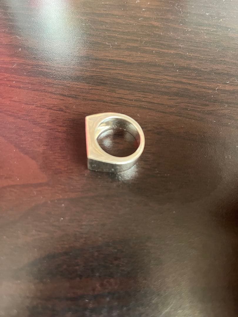 Scat \"Proto\" signet ring (SILVER) 11号