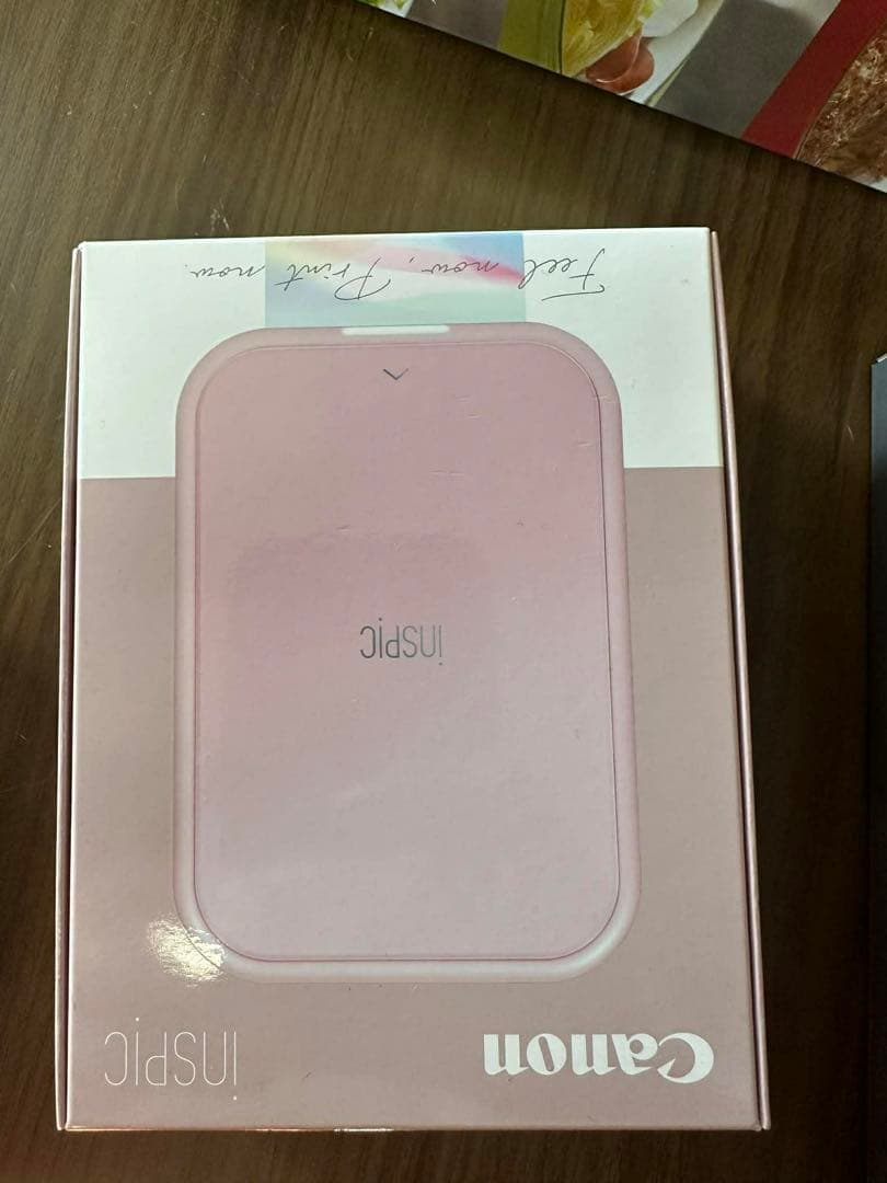 Canon inSPIC ピンク 本体 + ZINK用紙 50枚