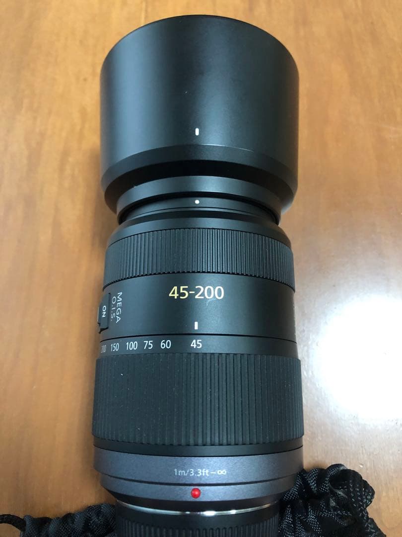LUMIX 45-200mm ズームレンズ　マイクロフォーサイズ