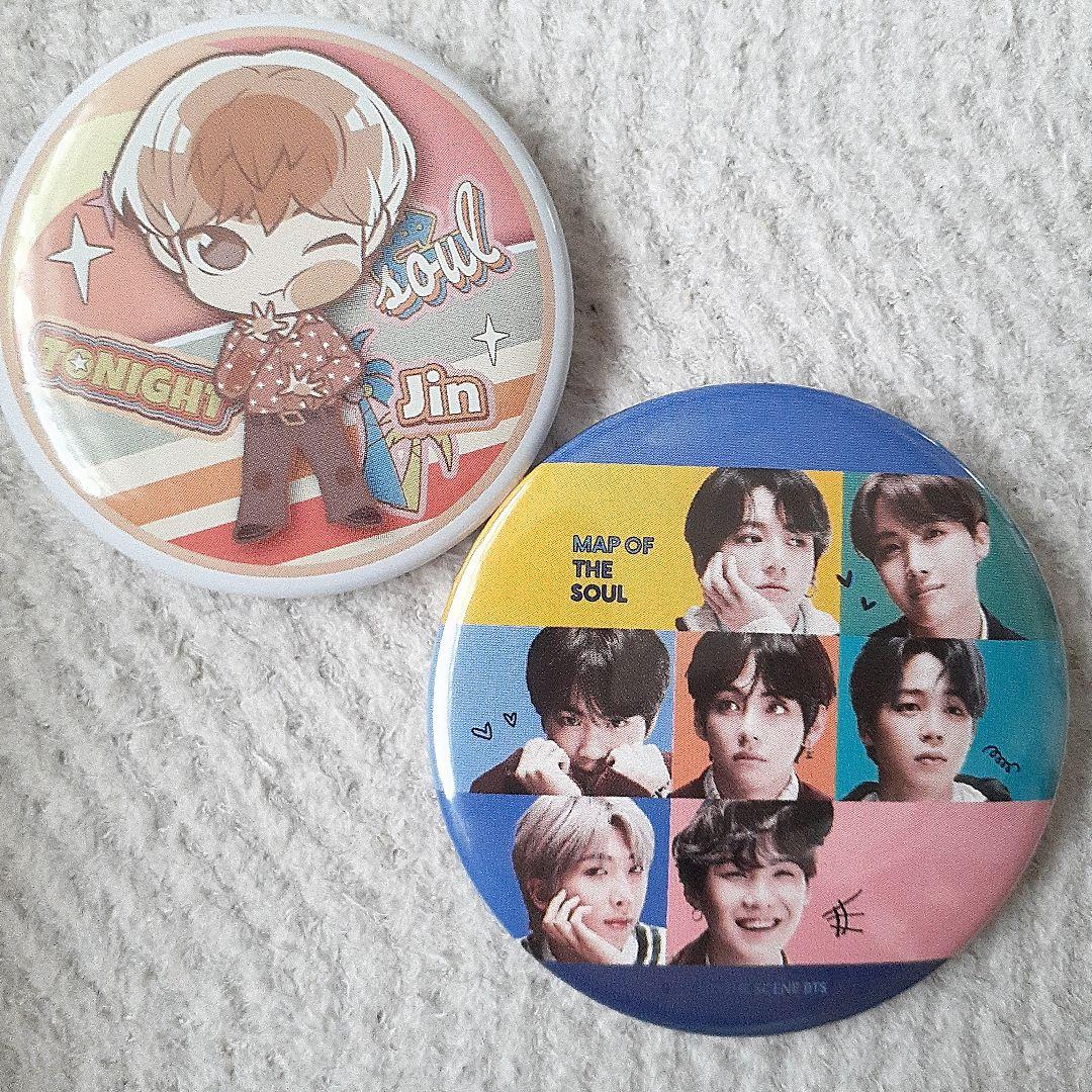 K-POP ピンバッジセット Jin & MAP OF THE SOUL - メルカリ