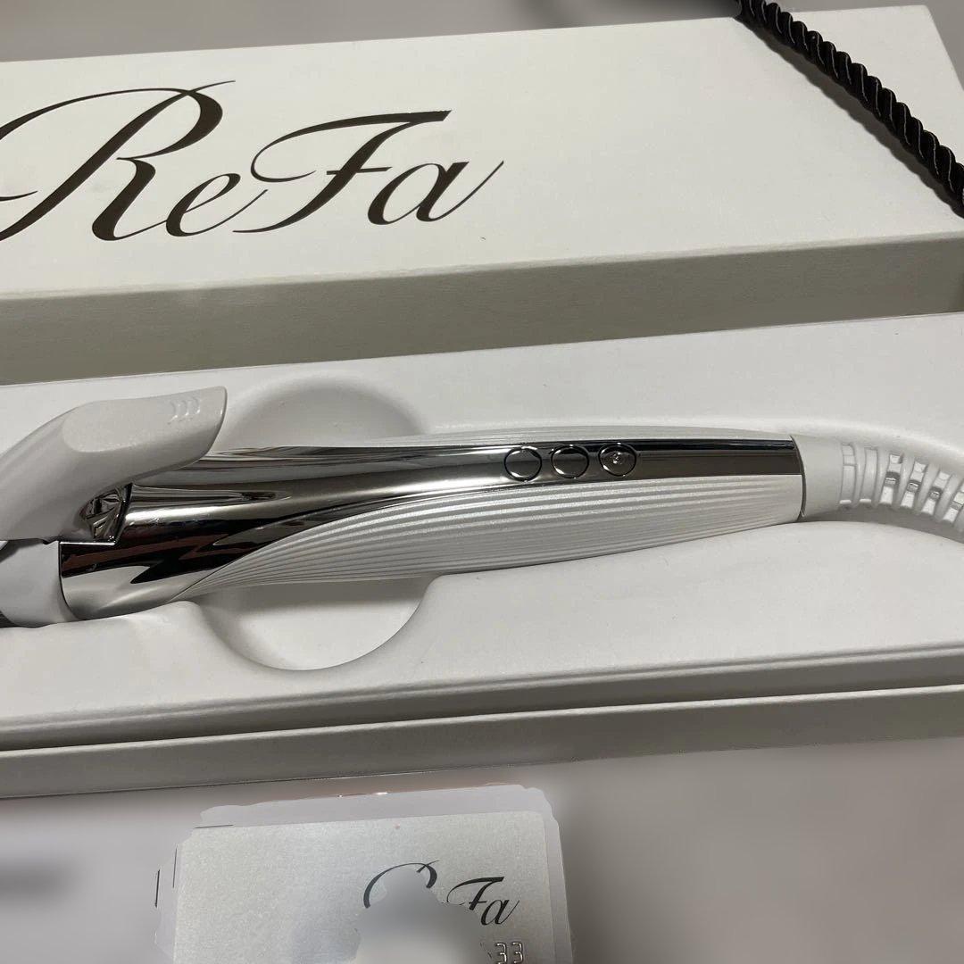 ReFa カールヘアアイロン RE-AF00A ホワイト - メルカリ