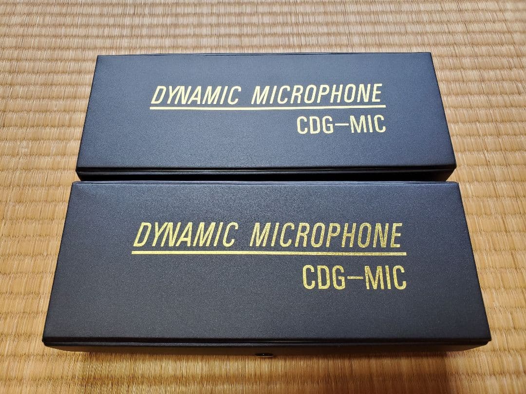 新品未使用 ダイナミックマイクロフォン 2本セット
