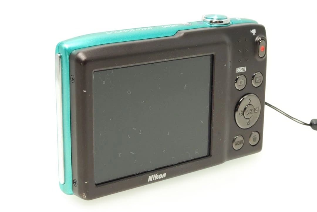 Nikon COOLPIX S3300 ❤️スマホ転送 動作確認済 ブルー ニコン