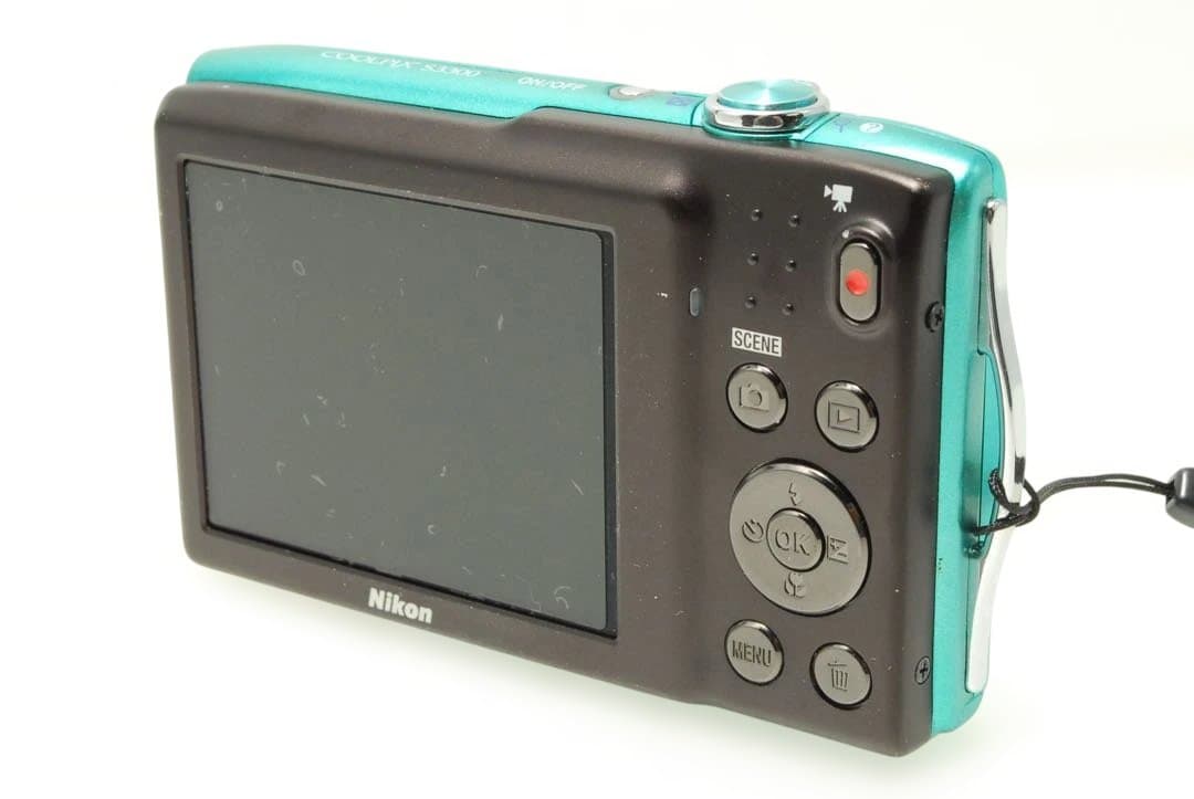 Nikon COOLPIX S3300 ❤️スマホ転送 動作確認済 ブルー ニコン