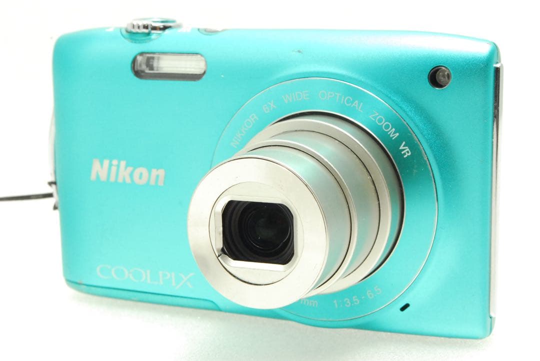 Nikon COOLPIX S3300 ❤️スマホ転送 動作確認済 ブルー ニコン