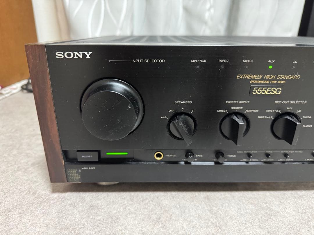 SONY TA-F555ESG アンプ動作確認済み