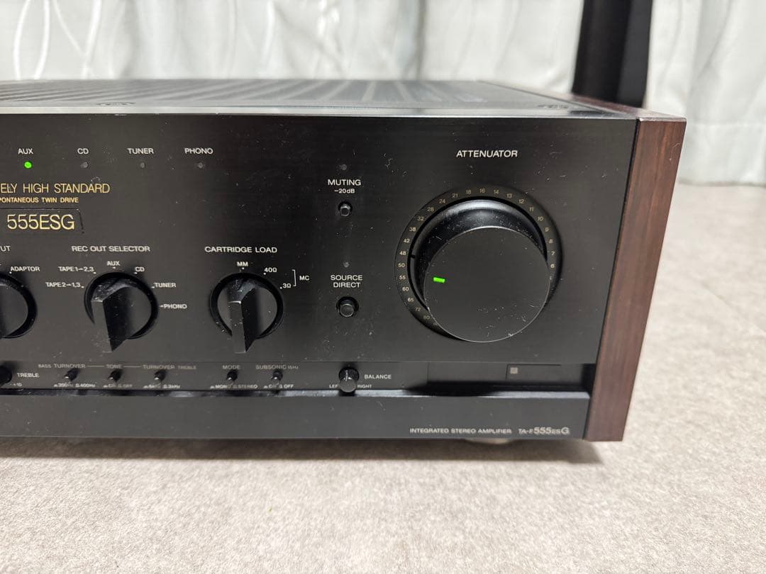 SONY TA-F555ESG アンプ動作確認済み