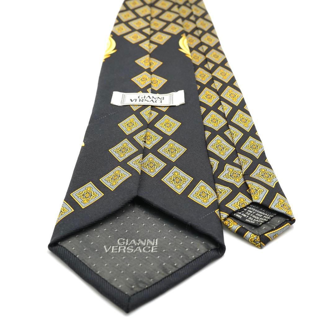 ✨極美品✨ VERSACE ヴェルサーチ ネクタイ バロック柄 メデューサ