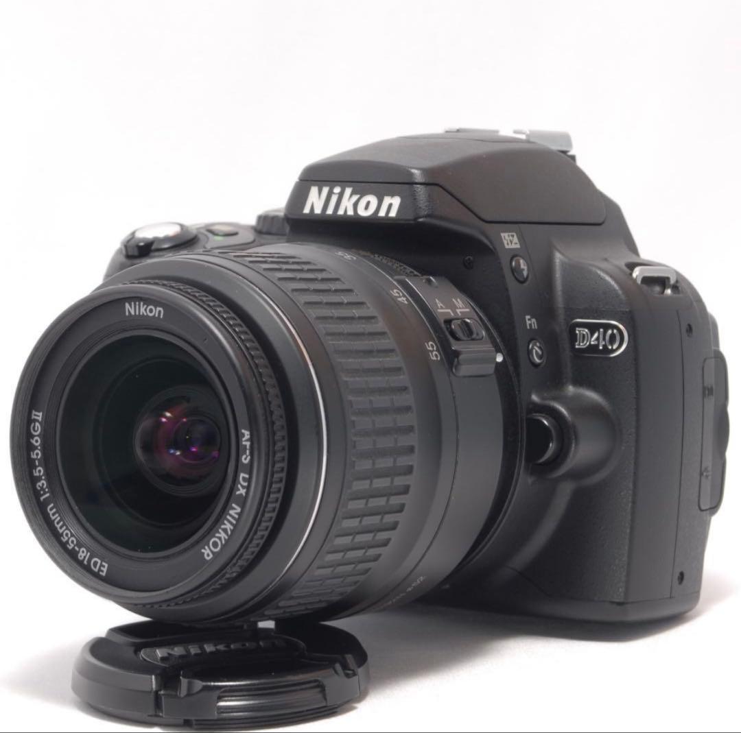 ⭐️軽量＆コンパクト⭐️Nikon D40　デジタル一眼レフ 高画質　ニコン