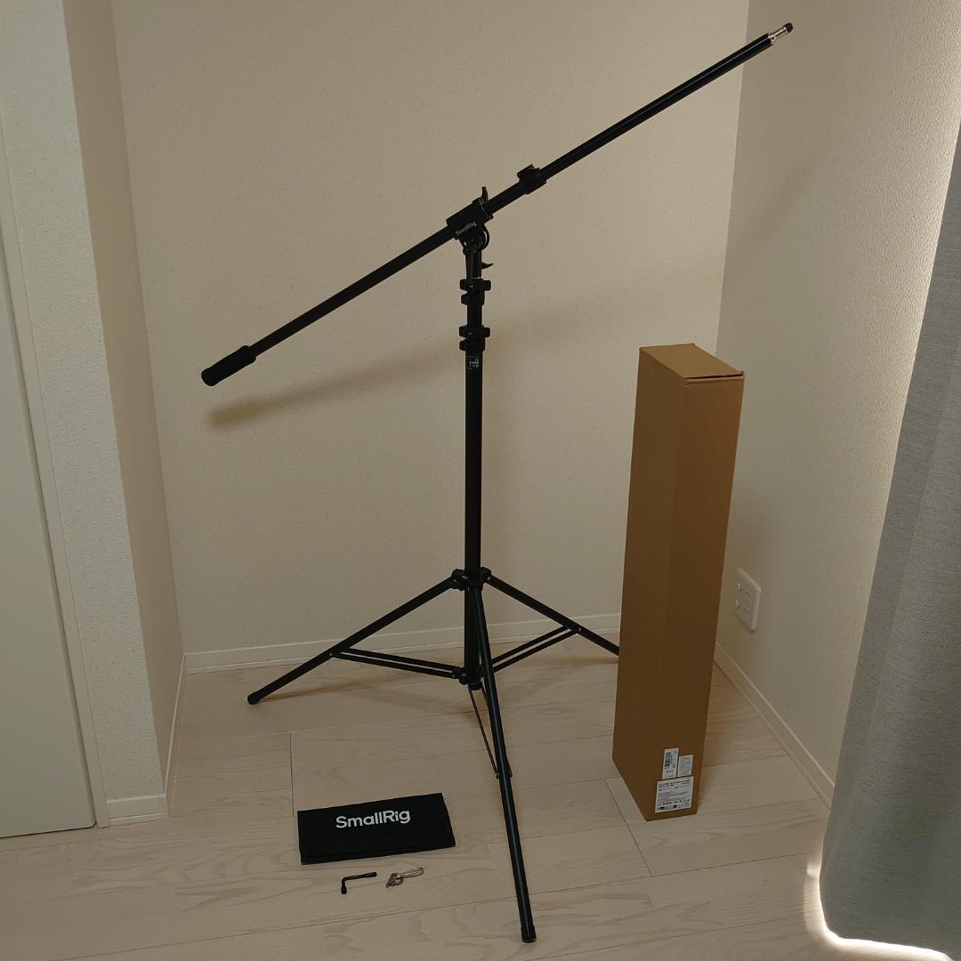 SmallRig RA-S280A ライトスタンド Amazon | SmallRig RA-S280A ライトスタンド 撮影 ブームアーム付き 耐