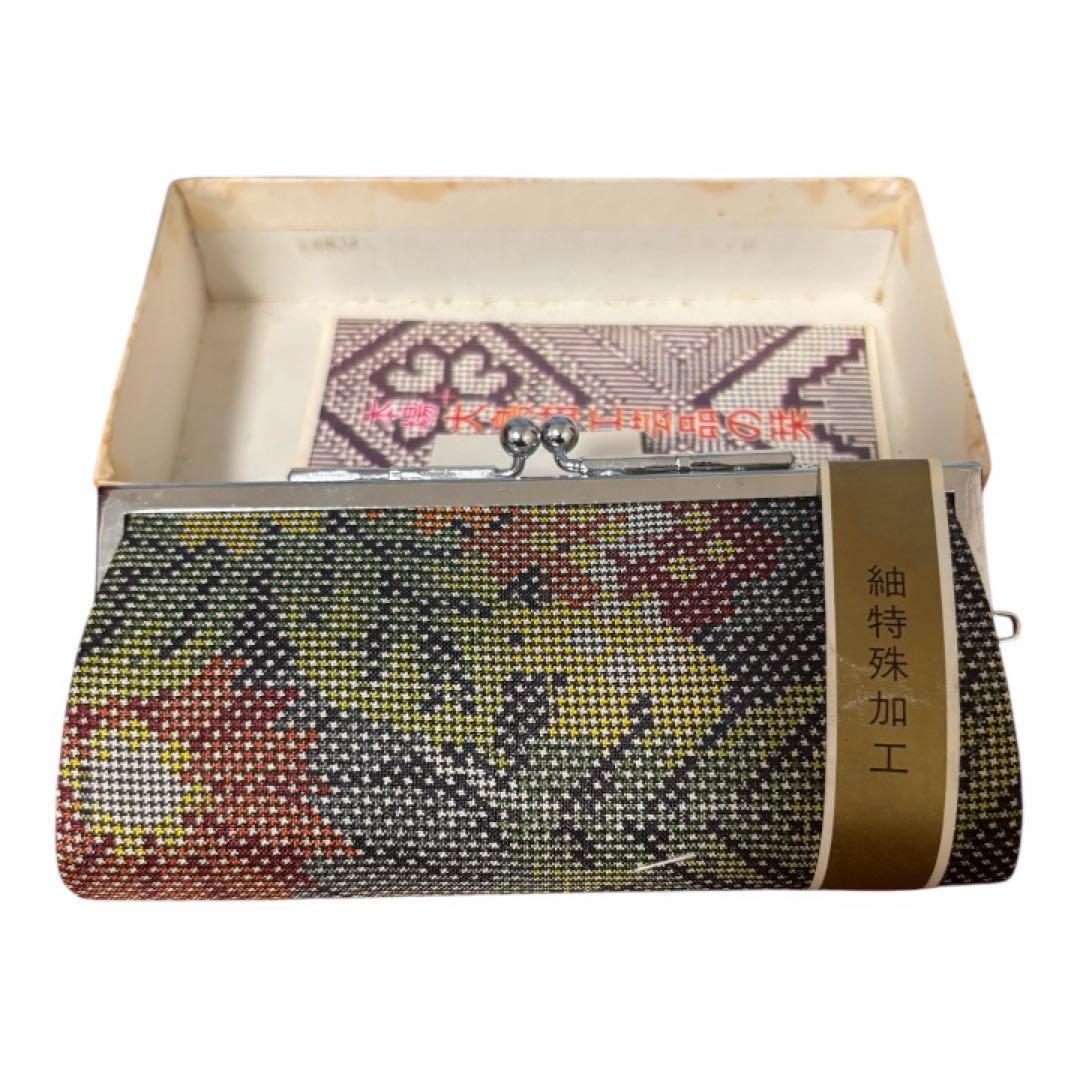 高級手織 本場大島紬工芸品 ガマ口財布 和小物 - メルカリ