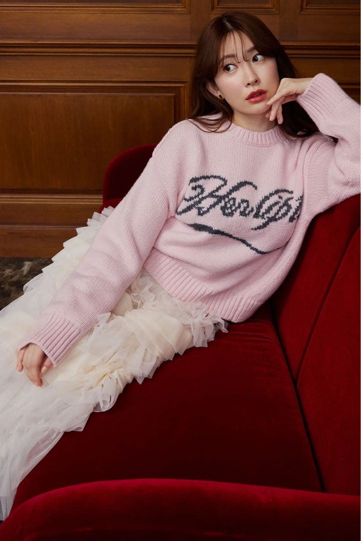 Herlipto LovedoneLogoJacquardKnit Candy - メルカリ