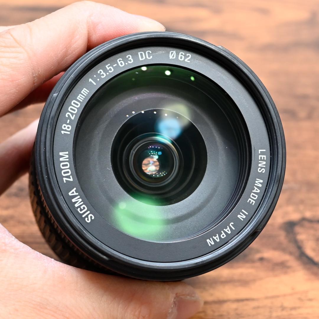 ✧美品✧SIGMA 18-200mm F3.5-6.3 DC CANON EF