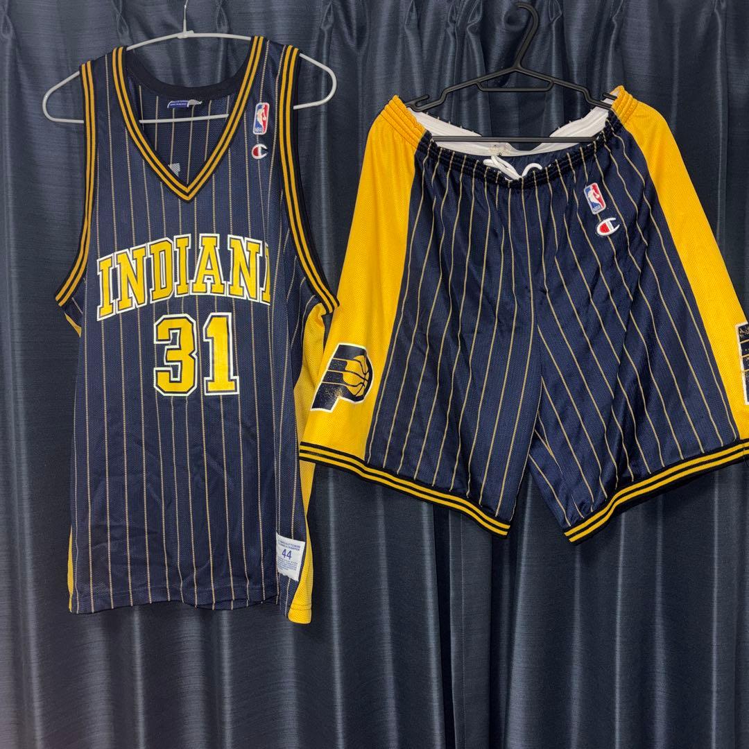 NBA ペイサーズ 31レジーミラー ユニフォーム セットアップ 44 極レア