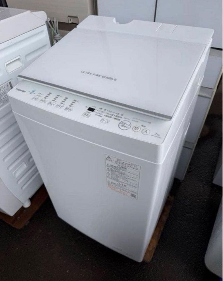 高年式】2022年式 7kg TOSHIBA 洗濯機 AW-7DH2 - メルカリ