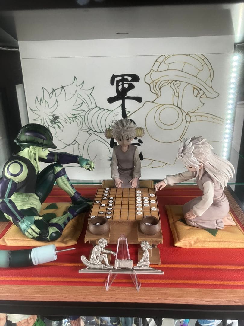 ハンター×ハンターHUNTERFAN STUDIOメルエム コムギ軍儀フィギュア ハンター×ハンターHUNTERFAN STUDIOメルエムコムギ軍儀 フィギュア