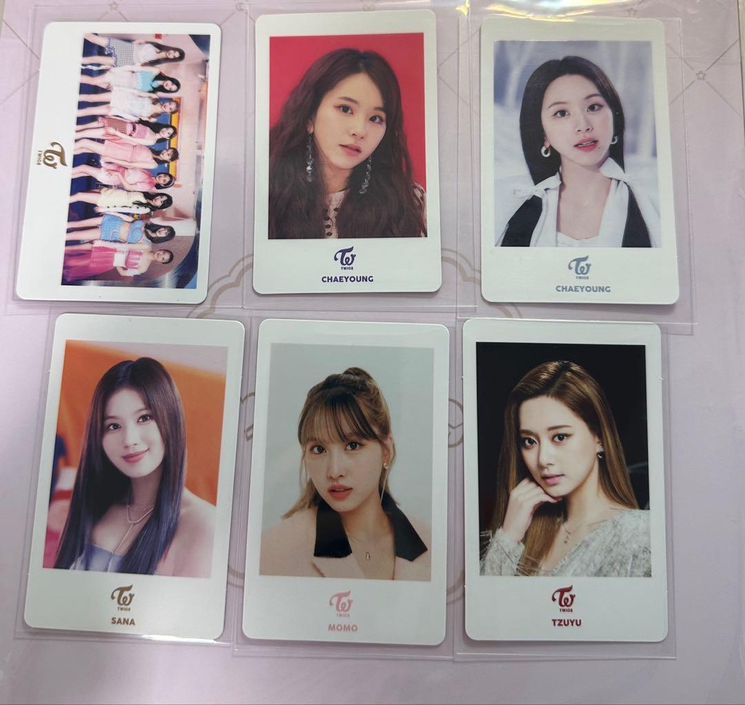 twice フォトカードセット トレカ サナ モモ チェヨン ツウィ オール