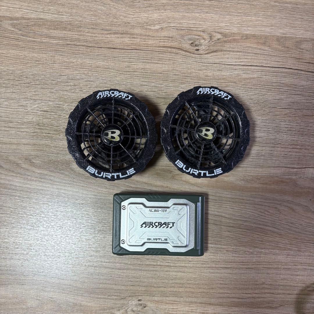 BURTLE AIRCRAFT バッテリー、ファンセット