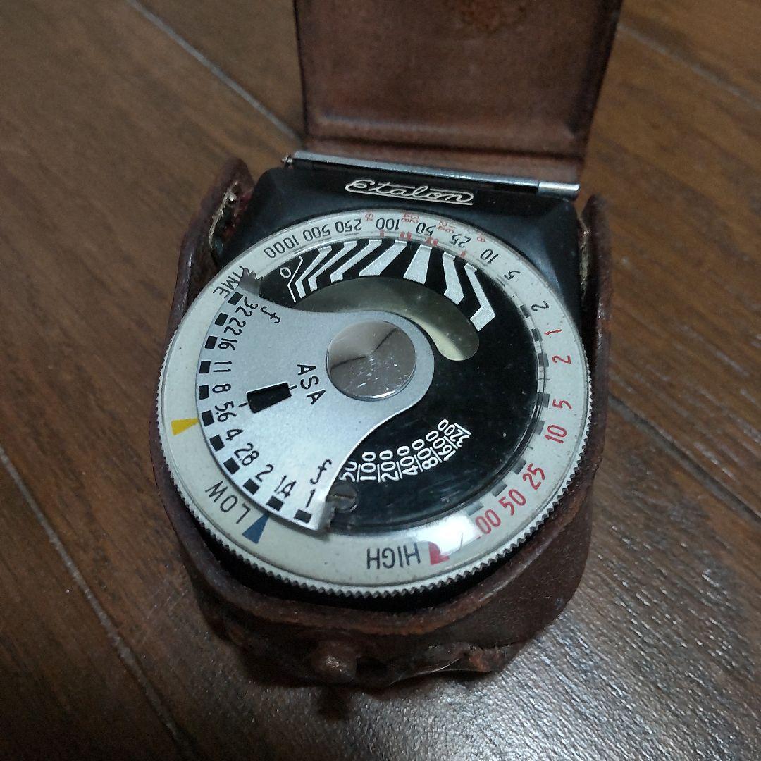 レトロ Etalon 露出計 ジャンク