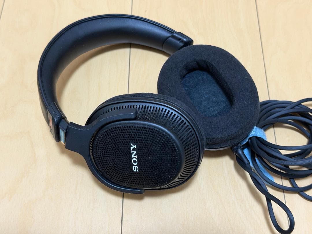 ソニー MDR-MV1 モニターヘッドホン 背面開放型 ブラック