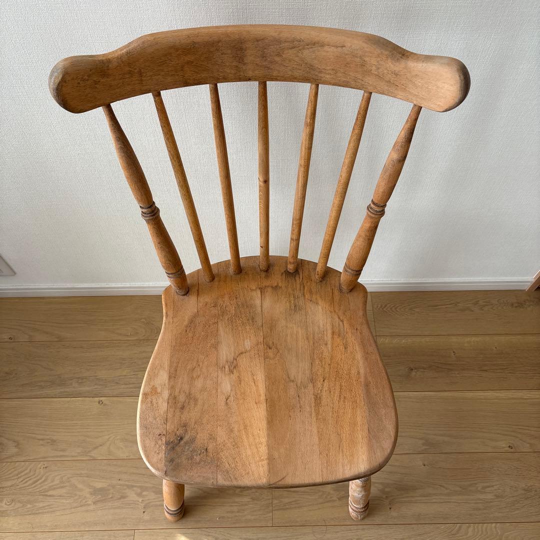 ヴィンテージ ダイニングチェア 剥離 カフェチェア 1脚 - メルカリ