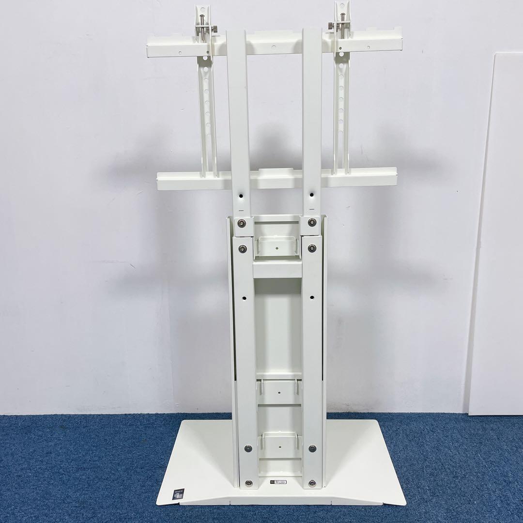【未使用級】WALL 壁寄せテレビスタンド V3 COMPACT ロータイプ 白