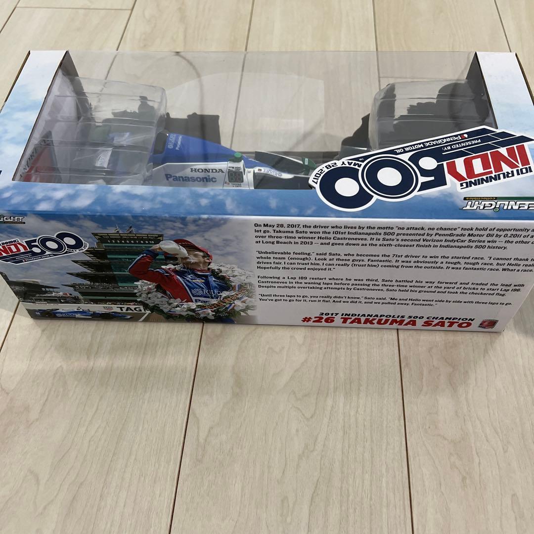 新品 #26 TAKUMA SATO 2017 INDIANAPOLIS 500 - メルカリ