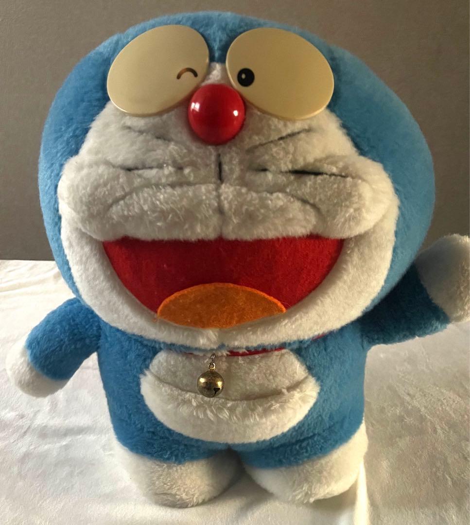 レトロ ドラえもん ビック人形 ぬいぐるみ - メルカリ