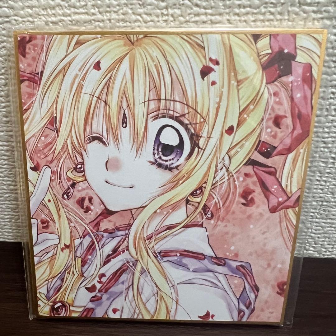 神風怪盗ジャンヌ　２枚　まろん　ジャンヌ　複製色紙　目黒帝国　限定特典　種村有菜 神風怪盗ジャンヌ 2枚 まろん ジャンヌ 色紙 目黒帝国 種村有菜 特典