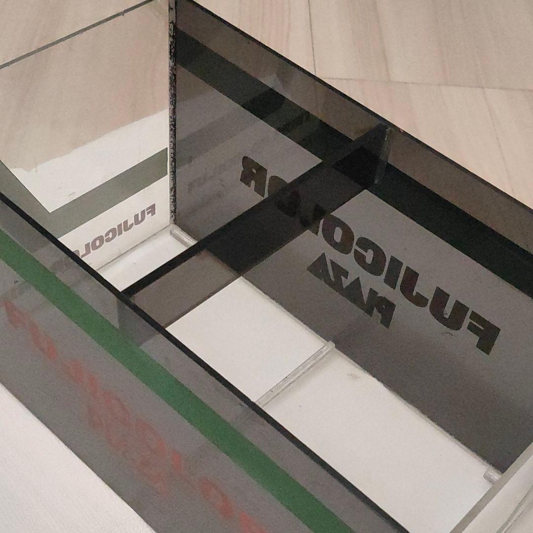 FUJICOLOR　PLAZA　レトロ　アクリルケース　フジカラープリント