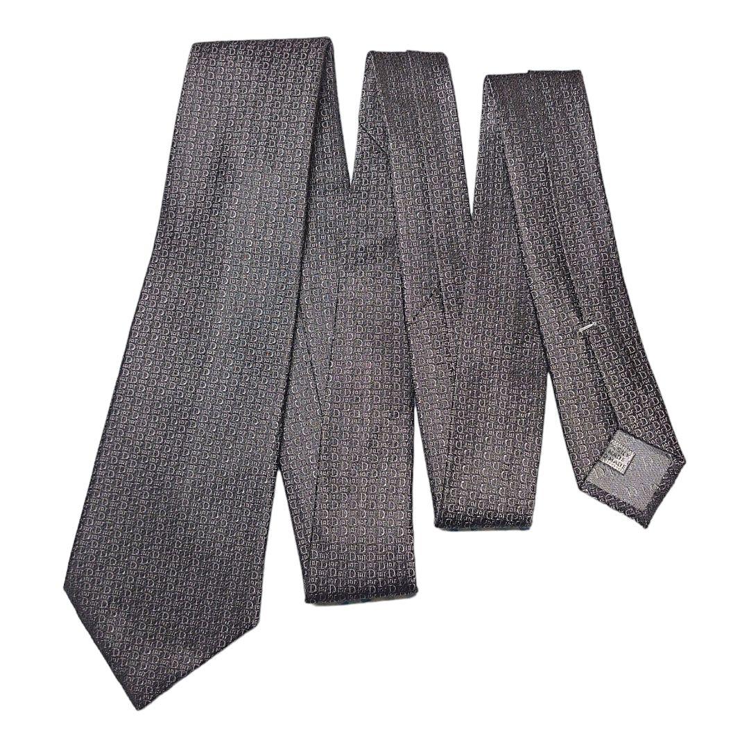 美品】☆Dior Homme☆トロッター☆グレー☆光沢☆銀タグ☆ロゴ