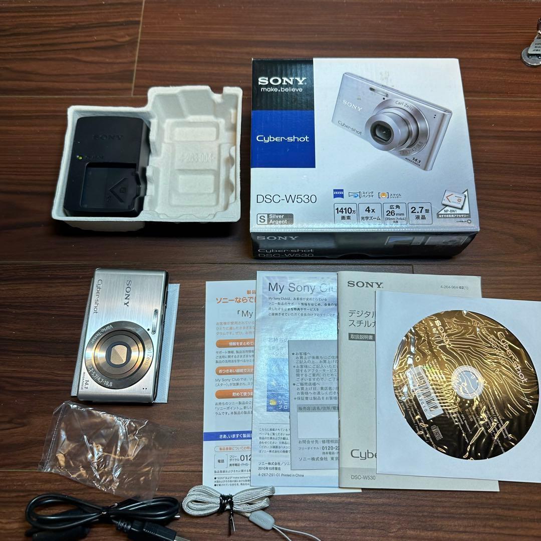 SONY Cyber-shot DSC-W530 デジカメ 5326