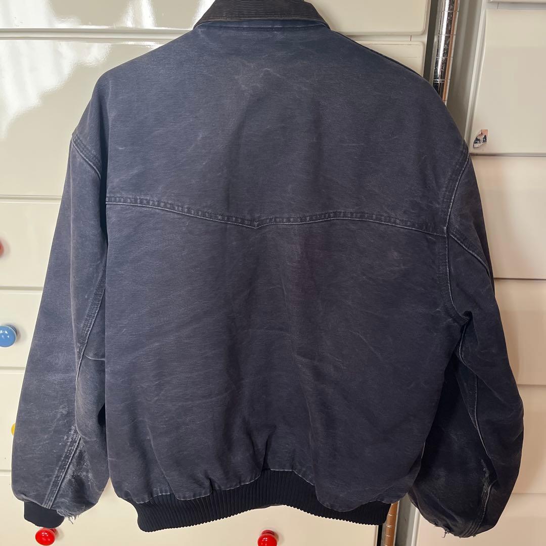 Carhartt ダークブルー ジャケット - メルカリ