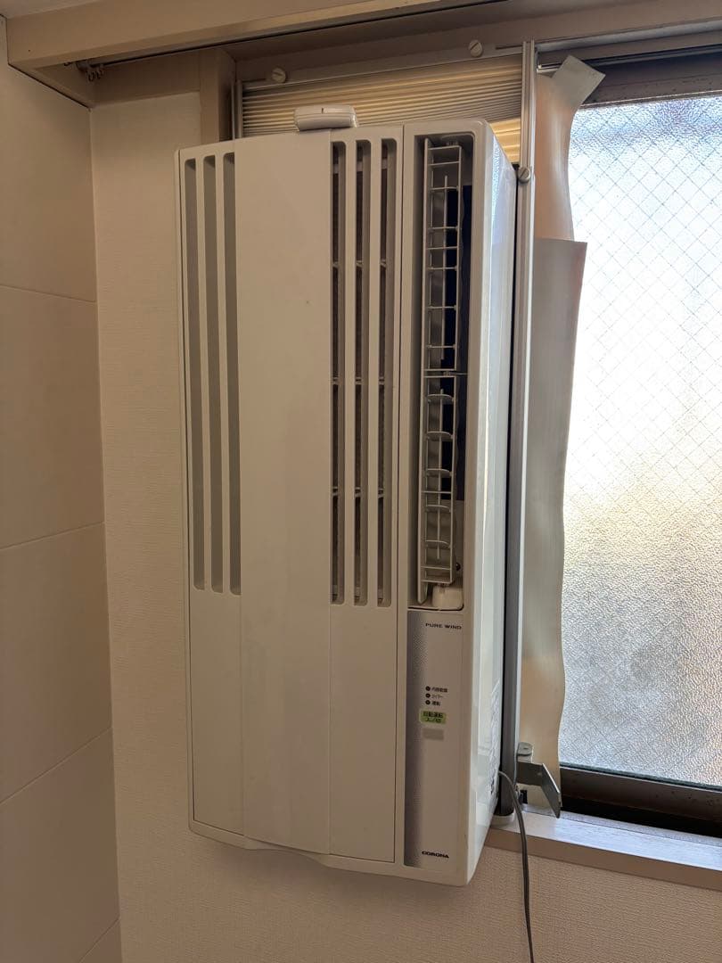H*n様 値段交渉可！CORONA 窓用エアコン CW-F1617 Amazon | コロナ ウインドエアコン (冷房専用タイプ) 液晶リモコン付