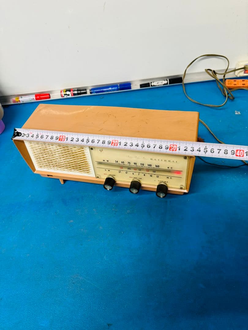 ナショナル 2バンドルーム ラジオ GX-240 レトロ 時代物 希少品 動作品