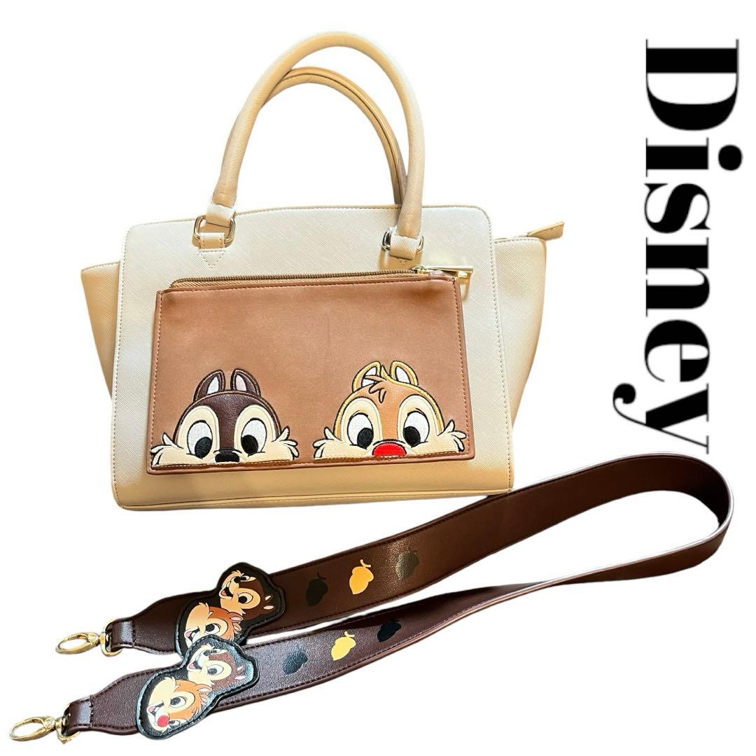 ディズニー チップとデール バッグ ショルダー トート 2way - メルカリ