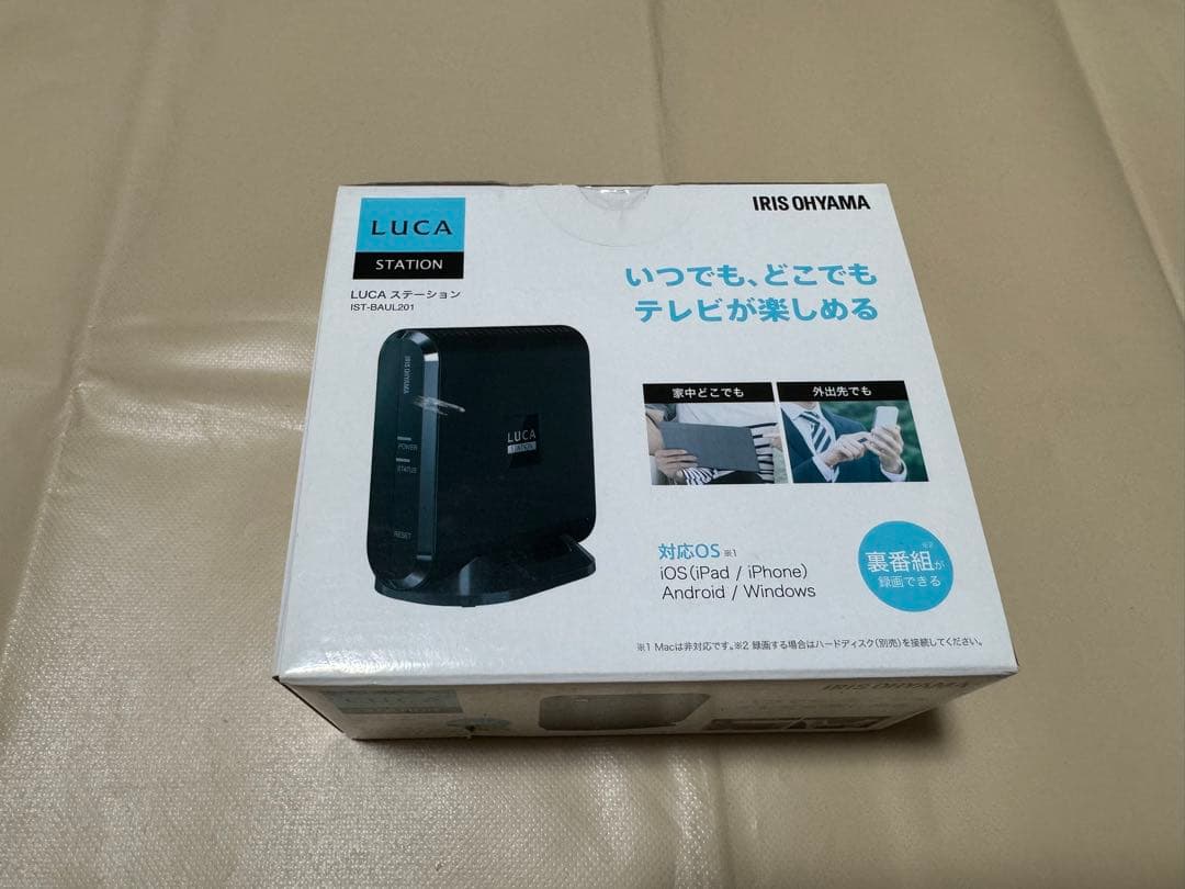 ワイヤレステレビチューナー地デジ/BS/CS 録画予約可能 LUCAステーション