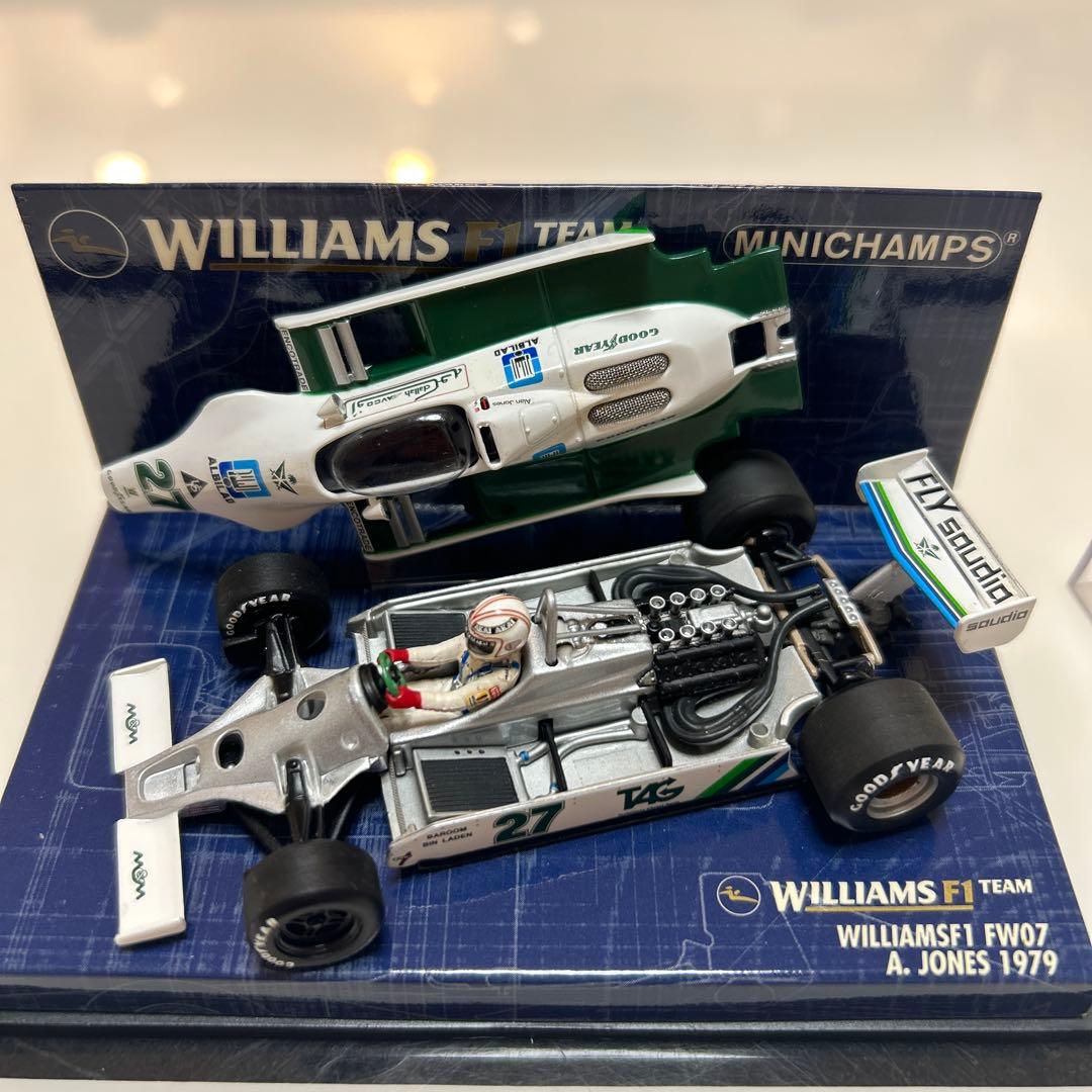 希少アラン・ジョーンズ ウィリアムズ F1 FW07 1979年 ミニチャンプス