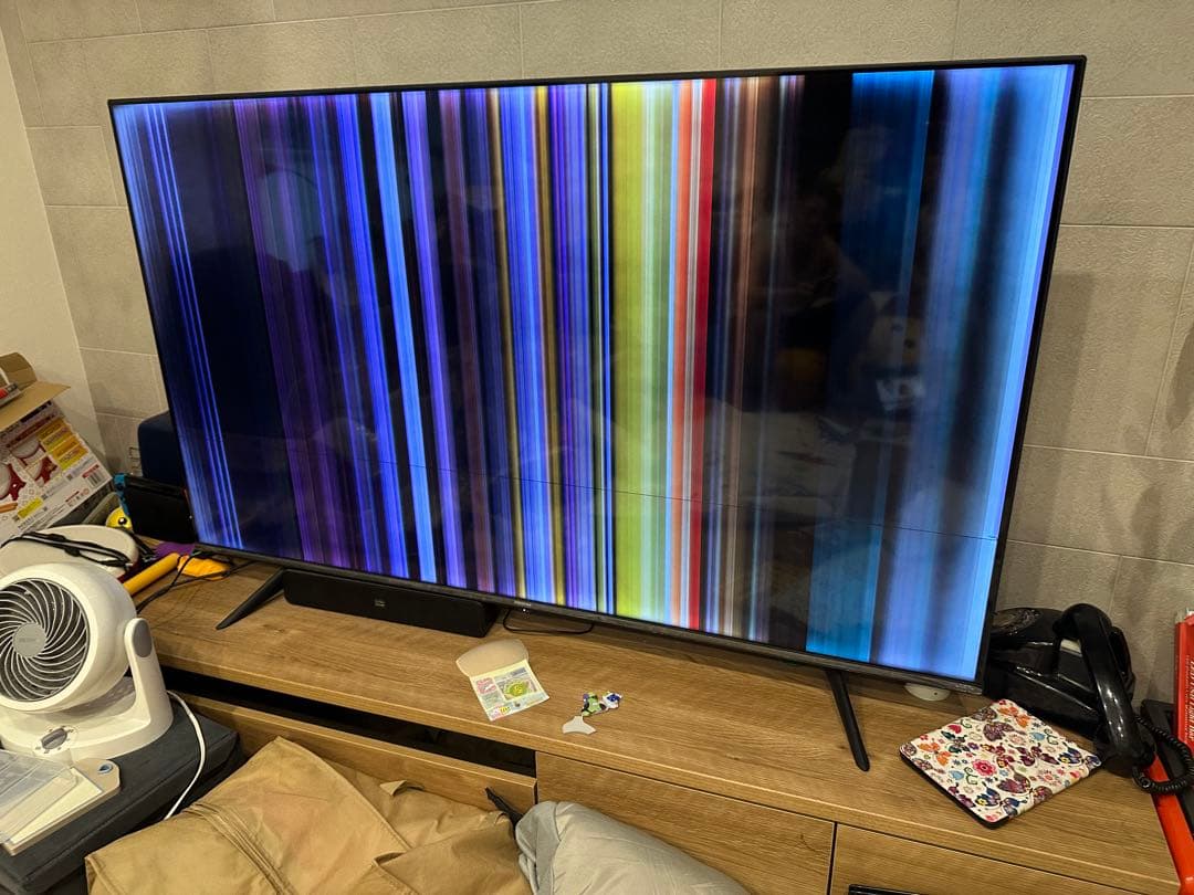 ジャンク　58型液晶テレビ　ハイセンス　58E6G