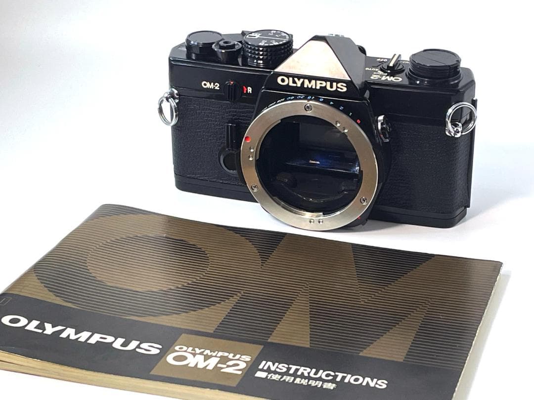 動作OK! OLYMPUS OM-2 一眼レフカメラ 黒 ボディ #2901 OLYMPUS OM-2 (Black) – 東京CAMERA
