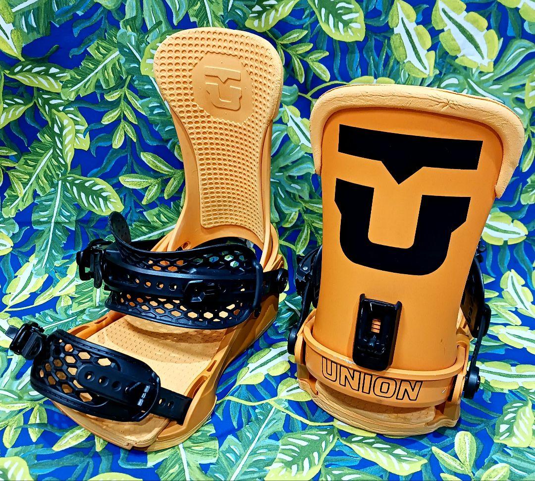 UNION FORCE(TEAM HB)オレンジ/ブラック_Sサイズ UNION ユニオン FORCE TEAM HB チームハイバック スノーボード