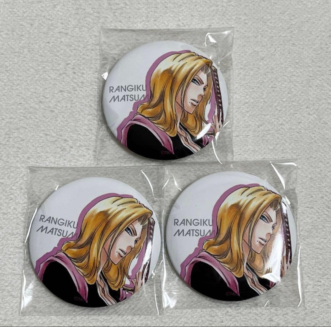 BLEACH EX. 缶バッジ 松本 乱菊 原画展 - メルカリ